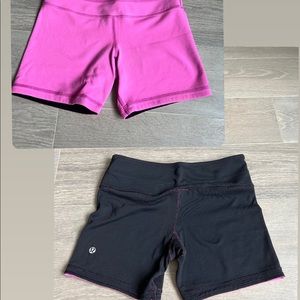 Reversible Lululemon Shorts hot pants 4